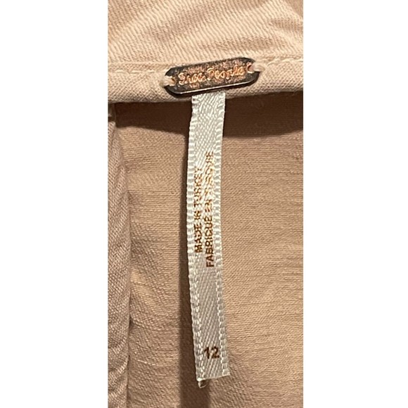 FREE PEOPLE Dusty Pink Mini Skirt - Picture 4 of 5